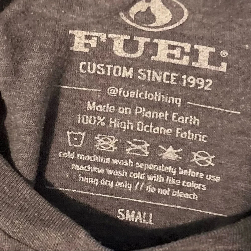 3/$19 Fuel Clothing Custom Station short sleeve graphic logo T-shirt
